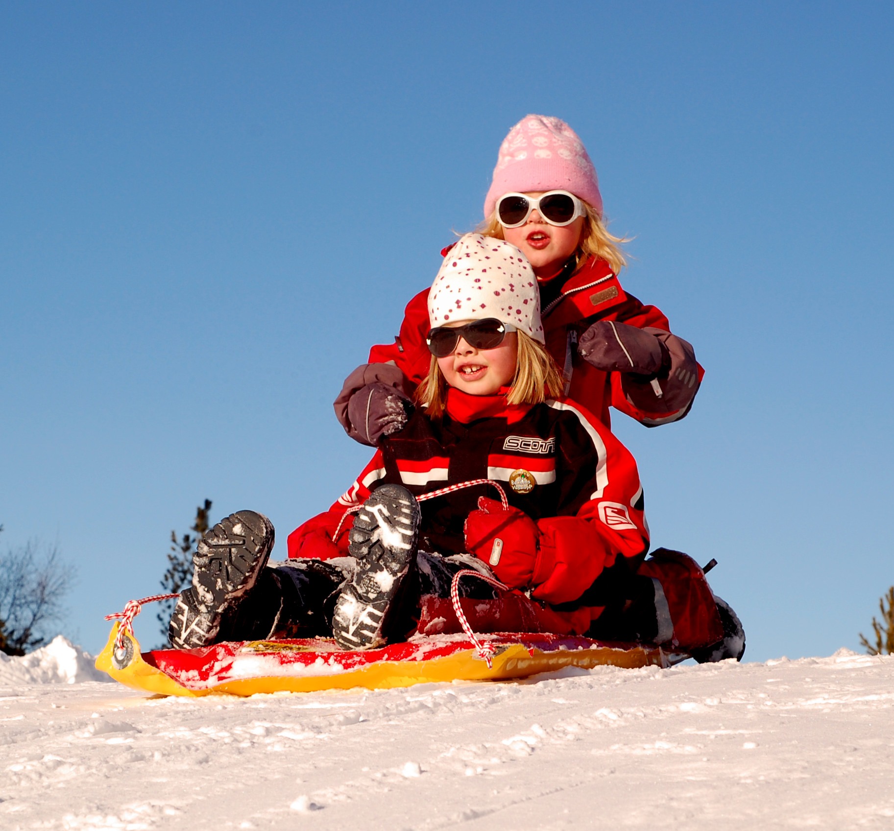 snow play