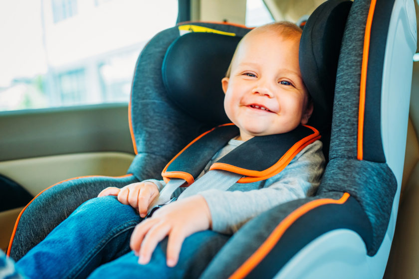 baby in car seat